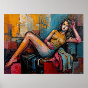 “Is This One Working” – Jasmine’s Portrait Poster