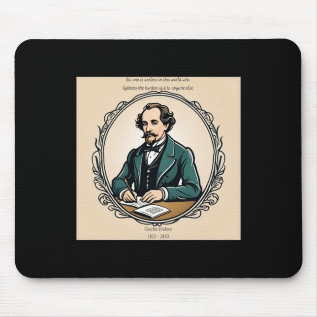 Is Useless Sticker  Mouse Pad (Front)