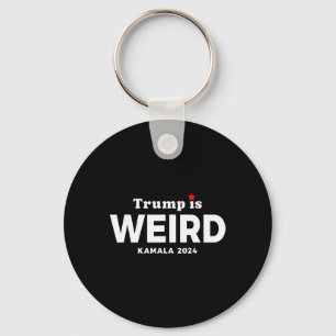 Is Weird Harris Waltz 2024 Election Kamala Harris  Key Ring