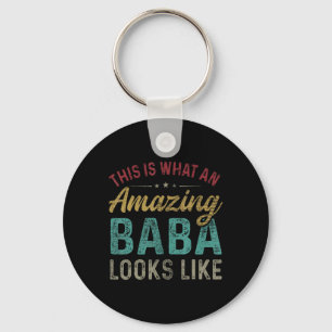Is What An Amazing Baba Looks Like Father's Day Key Ring