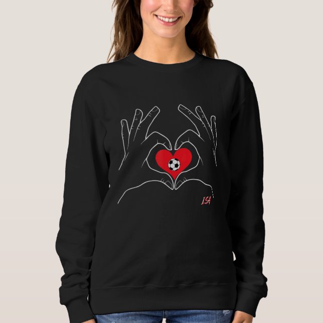 Isa Fund Raiser2 Heart Hands Sweatshirt (Front)