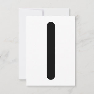 ISA Nordic rune (Ice, Stillness, Introspection) Thank You Card