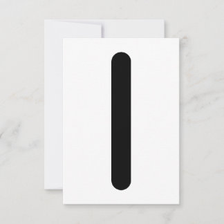 ISA Nordic rune (Ice, Stillness, Introspection) |  Thank You Card