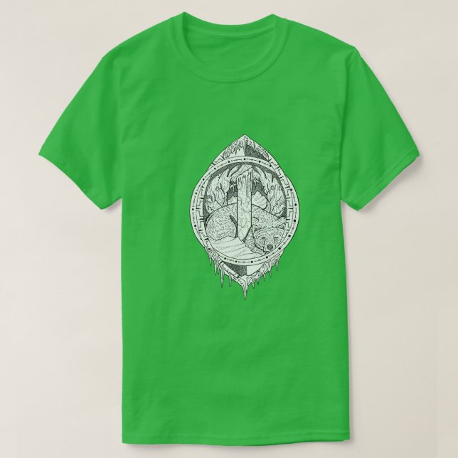 Isa Norse Rune T-Shirt (Design Front)