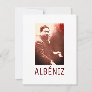 Isaac Albéniz Card