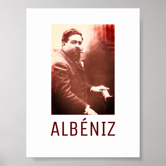Isaac Albéniz Poster (Front)