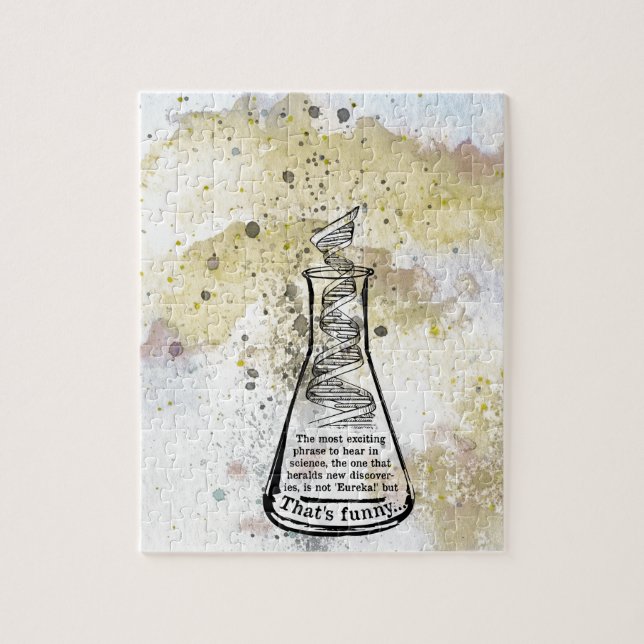 Isaac Asimov Quote Jigsaw Puzzle (Vertical)