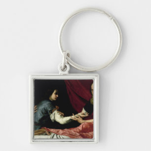 Isaac Blessing Jacob, 1637 Key Ring
