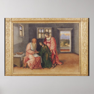 Isaac Blessing Jacob, c.1520 Poster