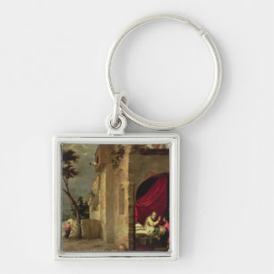 Isaac Blessing Jacob Key Ring