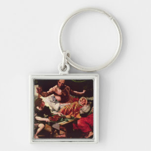 Isaac Blessing Jacob Key Ring