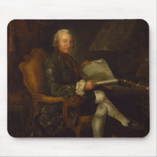 Isaac Egmont von Chasot at his Desk , 1750 Mouse Pad