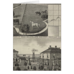 Isaac Mulholland Ranch and Residence, Kansas
