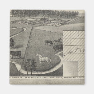 Isaac Mulholland Ranch and Residence, Kansas Magnet