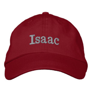 Isaac Name Embroidered, Embroidered Hat