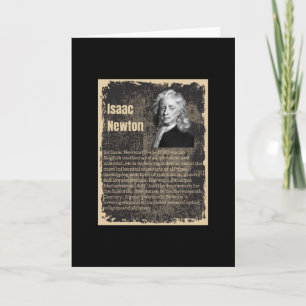 Isaac Newton Card