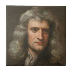 Isaac Newton Ceramic Tile