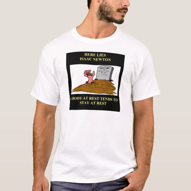 isaac newton joke T-Shirt (Front)