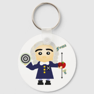 Isaac Newton Key Ring