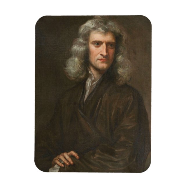 Isaac Newton Magnet (Vertical)