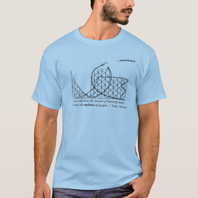isaac newton T-Shirt (Front)