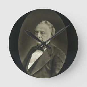 Isaac Pereire (1806-80), from 'Galerie Contemporai Round Clock
