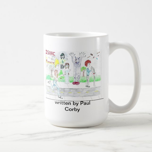 Isaac the Runner mug (Right)