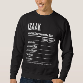 Isaak  Nutritional Facts Serving Size Calories Sweatshirt