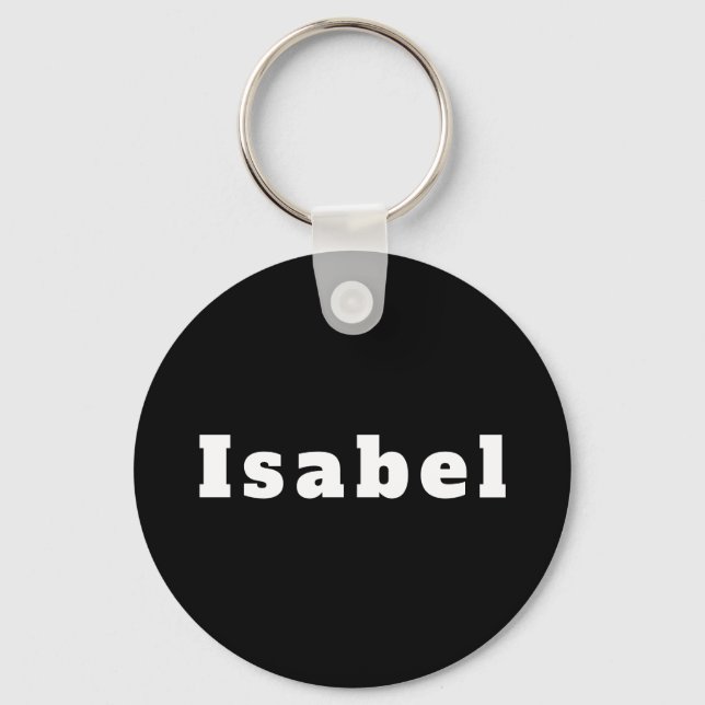 Isabel Key Ring (Front)