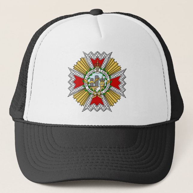 Isabel the Catholic Star (Spain) Trucker Hat (Front)