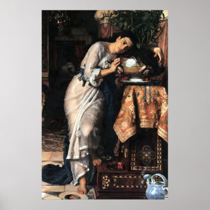 Isabella and the Pot of Basil by William Hunt Poster