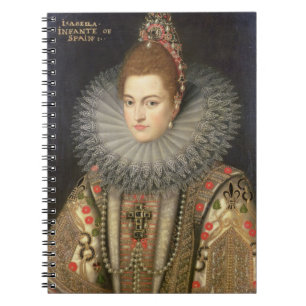 Isabella Clara Eugenia (1566-1633) Infanta of Spai Notebook
