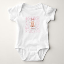 Isabella | Custom Pink Teddy Bear Nursery Design 