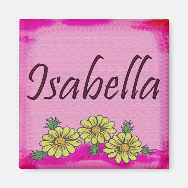 Isabella Daisy Magnet (Front)