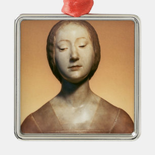Isabella di Aragona  Princess of Naples, 1488 Metal Ornament