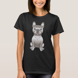 Isabella French Bulldog Frenchie Cute Cartoon Dog T-Shirt