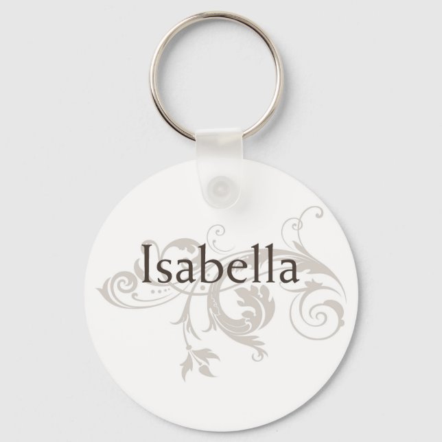 Isabella Key Ring (Front)