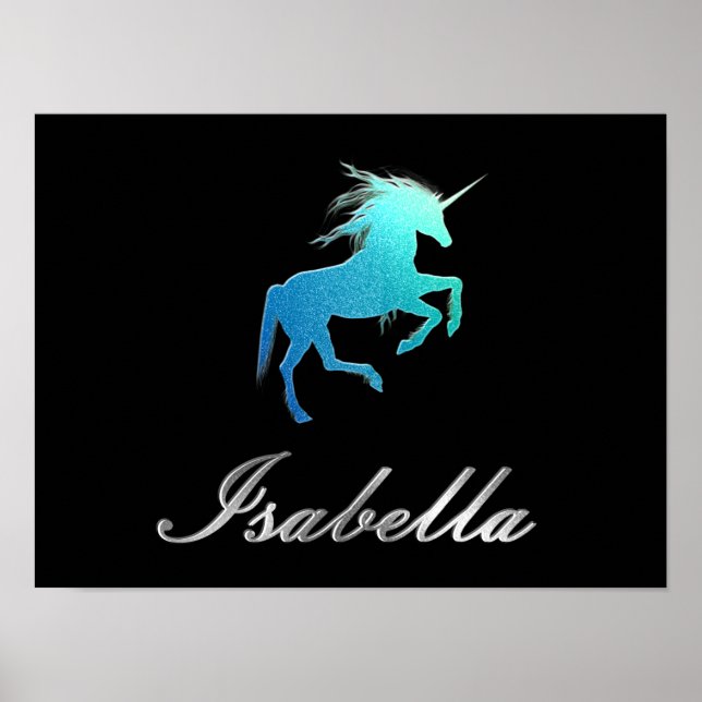 Isabella name - choose your colour poster (Front)