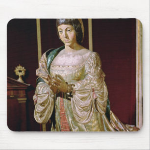 Isabella of Castile in Prayer, 1520-22 Mouse Pad