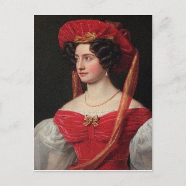 Isabella von Trauffenkirchen-Egenberg Postcard (Front)