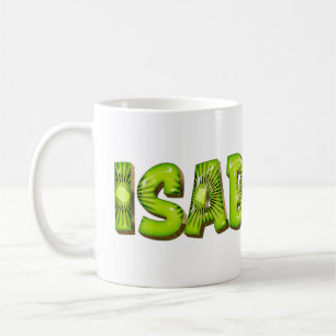 Isabelle Name Kiwi Style Tasse Kaffeetasse Coffee Mug