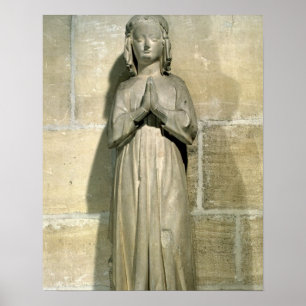 Isabelle of France (1292-1358) c.1304 (stone) Poster