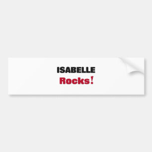 Isabelle Rocks Bumper Sticker