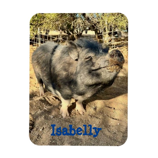 Isabelly Smirk Magnet (Vertical)