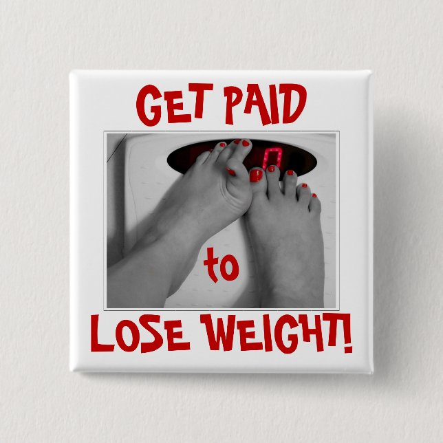 IsaButton II 15 Cm Square Badge (Front)