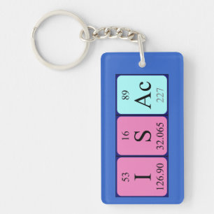 Isac periodic table name keyring