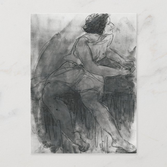 Isadora Duncan Postcard (Front)