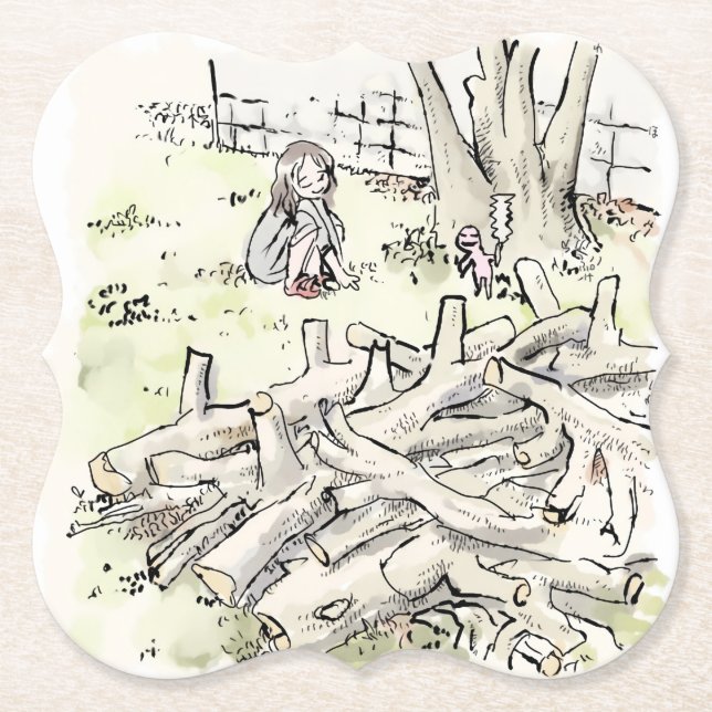 Isago Paper Coaster (Front)