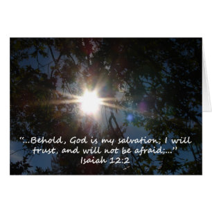 "Isaiah 12:2"  by Carter L. Shepard