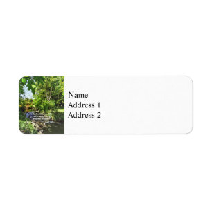Isaiah 33:21 return address label